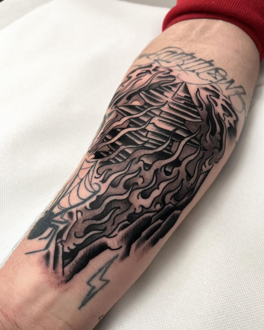 Uno dei lavori di coguer_tattoo