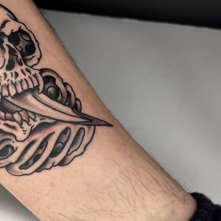 Uno dei lavori di coguer_tattoo